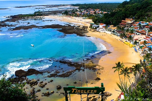 tirolesa morro de sao paulo