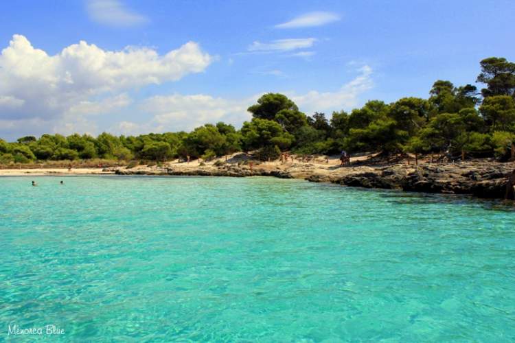 Son Saura e uma das praias de Menorca na Espanha