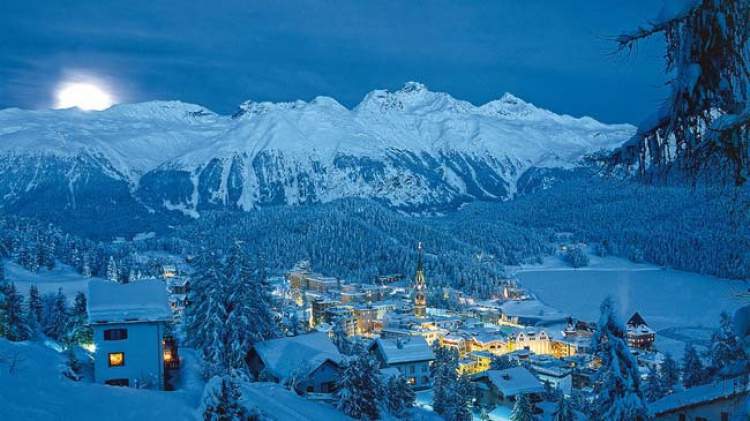 St Moritz na Suica e