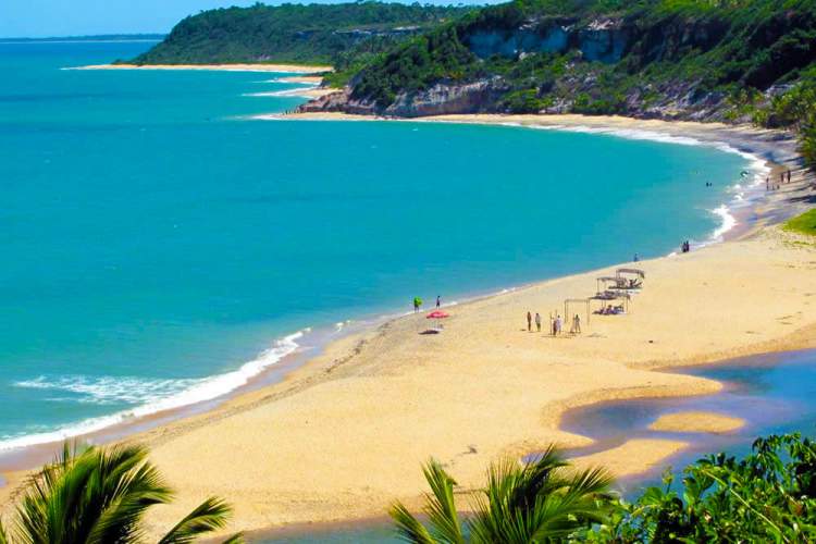 Praia do Espelho e uma das Praias tranquilas e bonitas