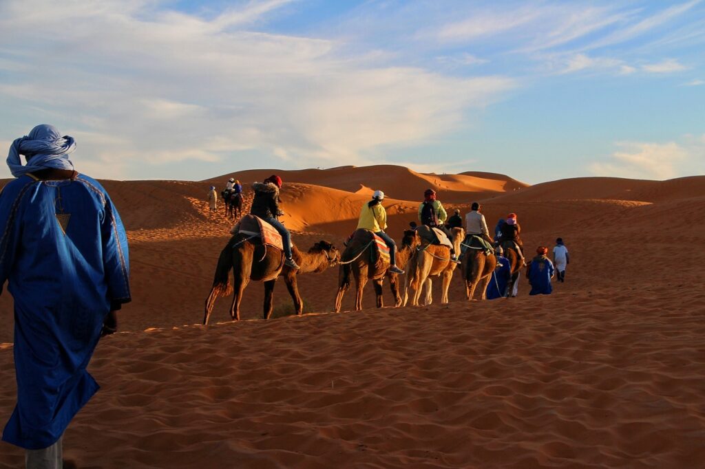 Desde passeios de cameljo até acampamento sob as estrelas, experiências únicas para vivenciar em suas viagens no deserto